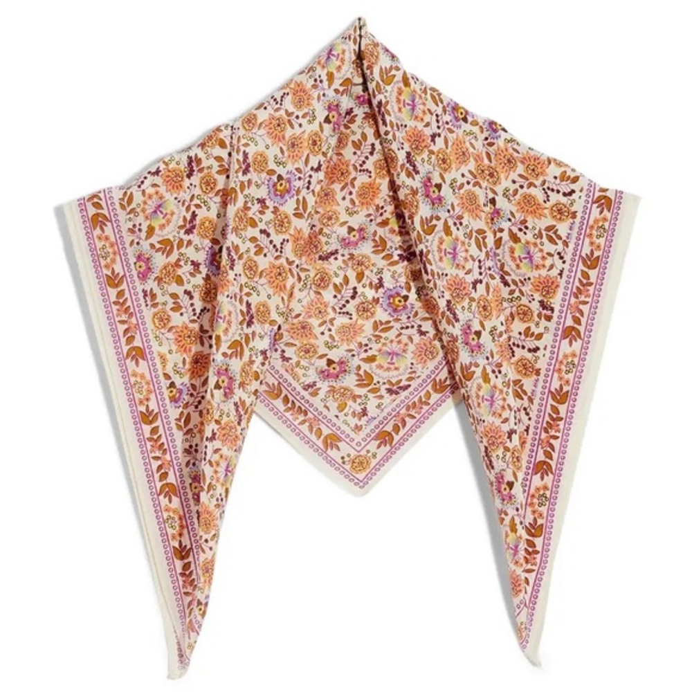 Madewell Silk Bandana  Small Flower